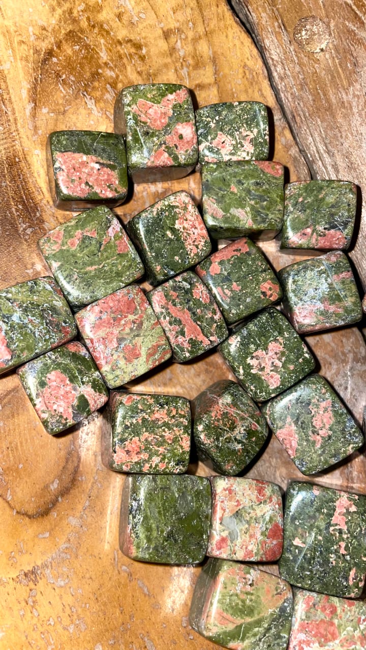 UNAKITE CUBES