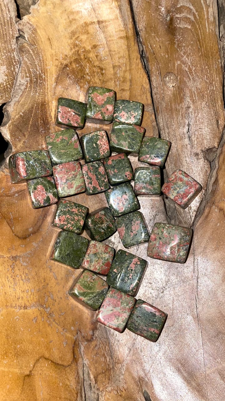 UNAKITE CUBES