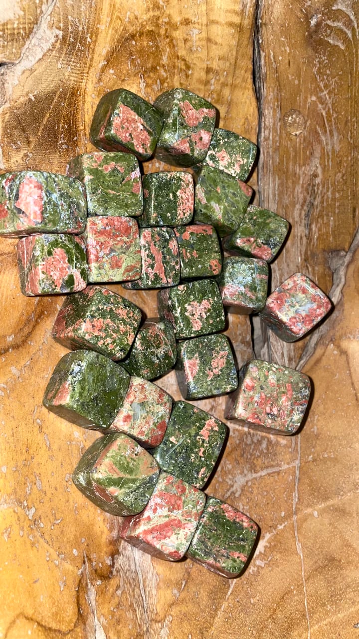 UNAKITE CUBES