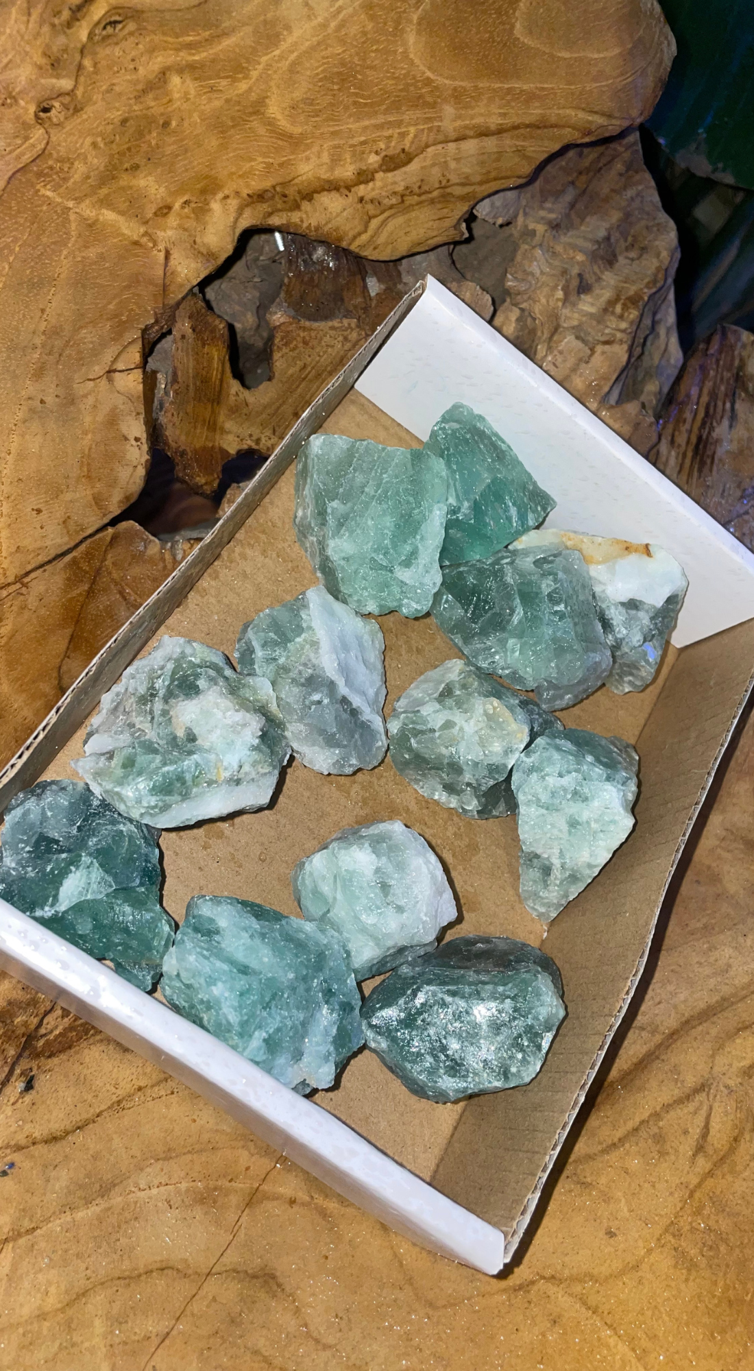 COOL MEDIUM GREEN FLUORITE