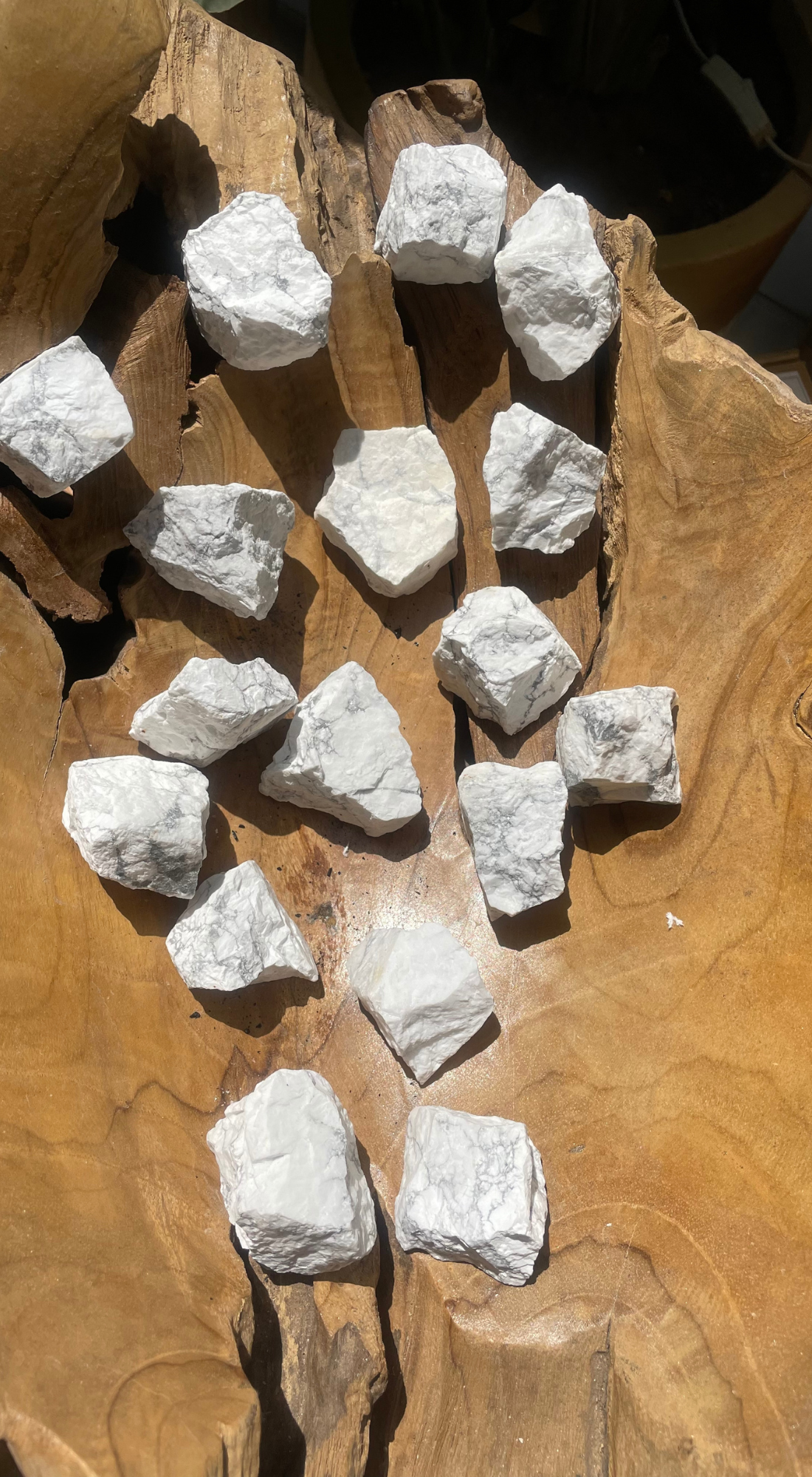 MEDIUM WHITE HOWLITE