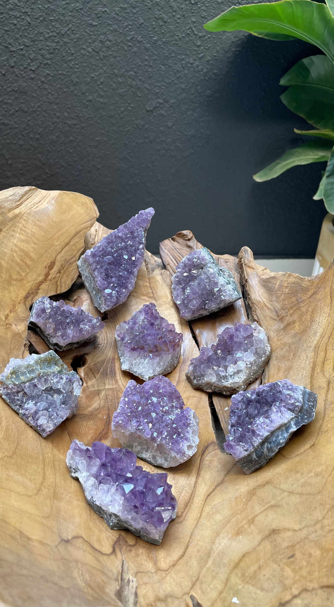 GLOSSY PURPLE LARGE AMETHYST