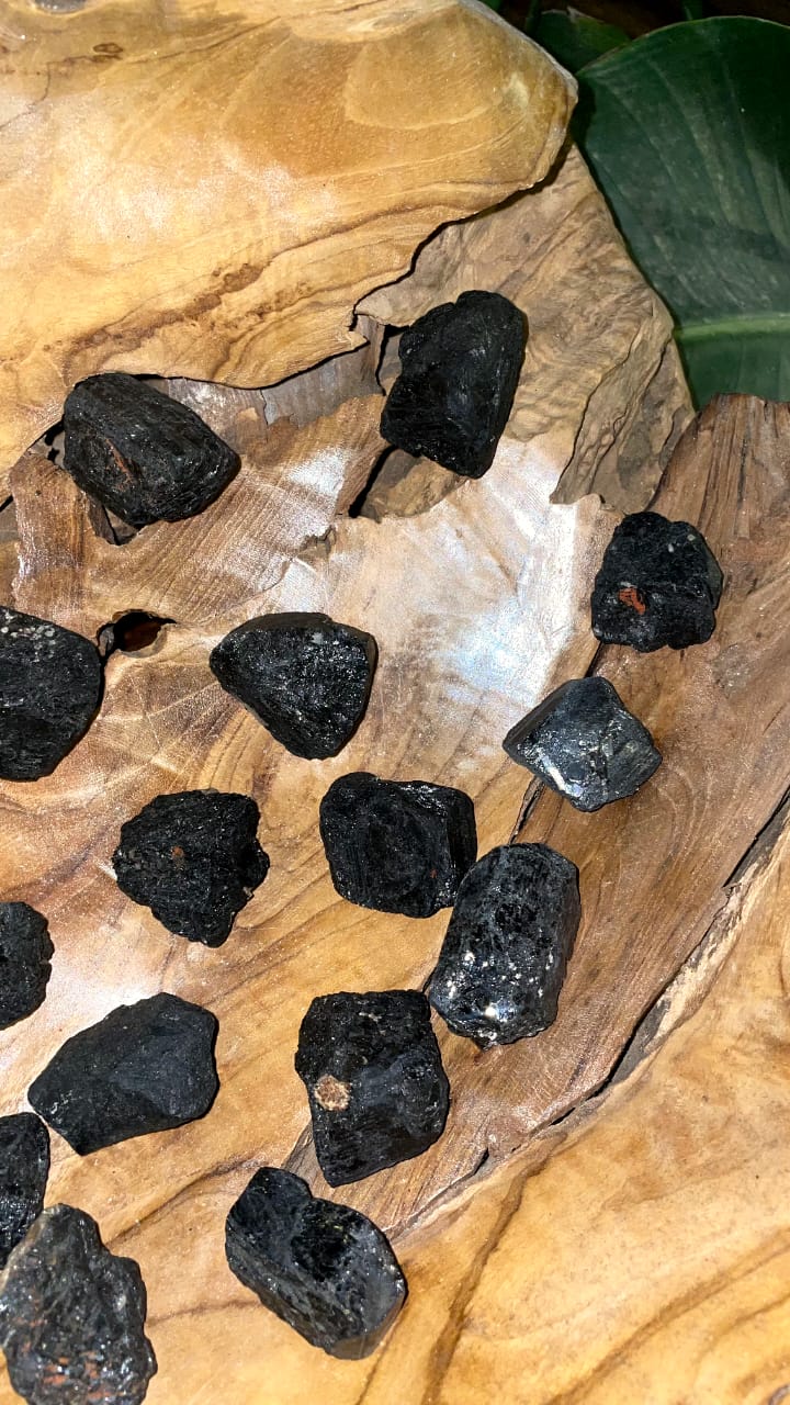 LARGE BLACK TOURMALINES