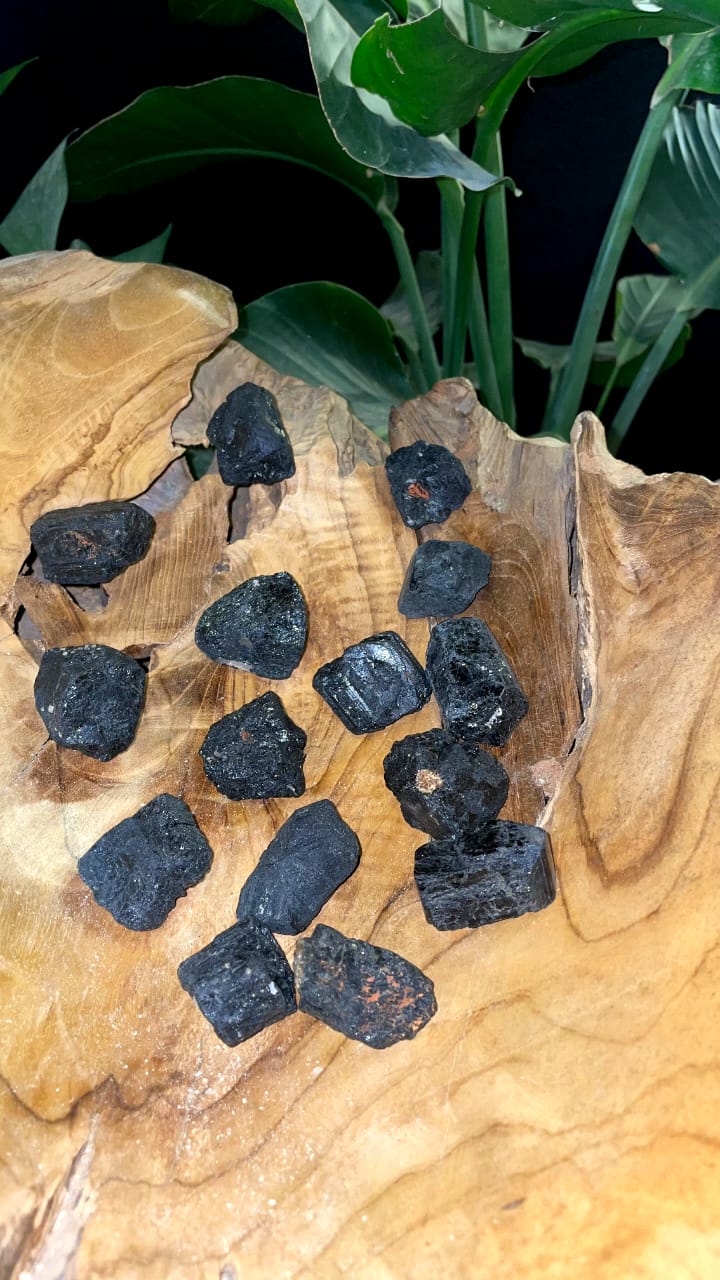 LARGE BLACK TOURMALINES