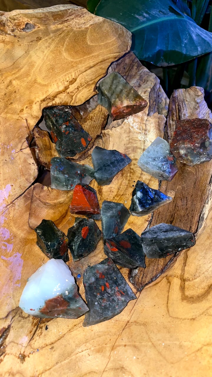 LARGE BLOOD STONES