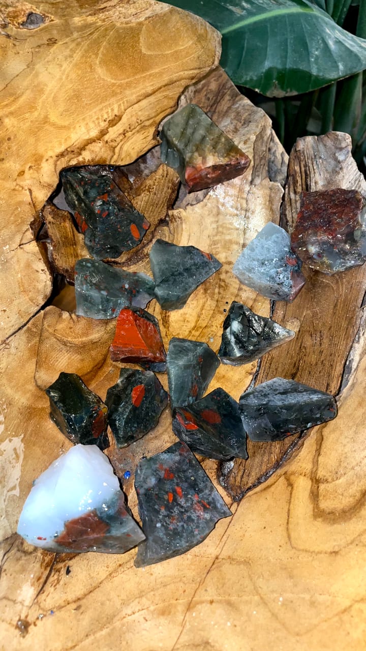 LARGE BLOOD STONES