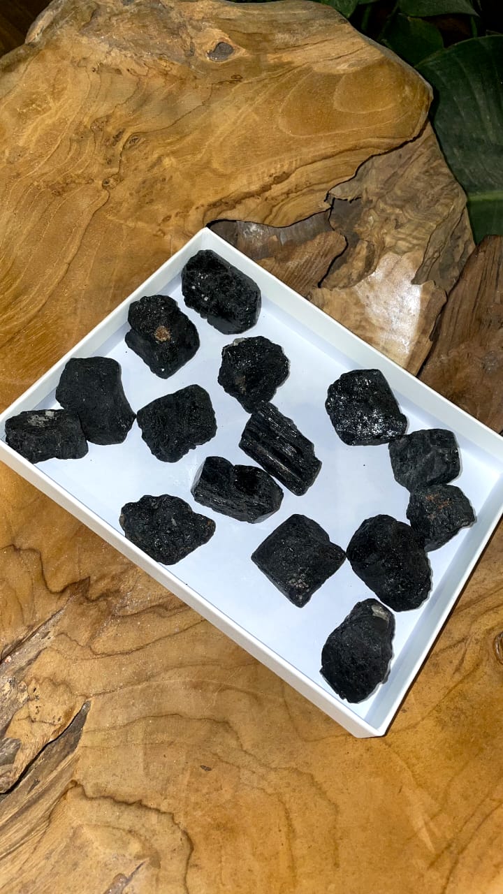 LARGE BLACK TOURMALINES