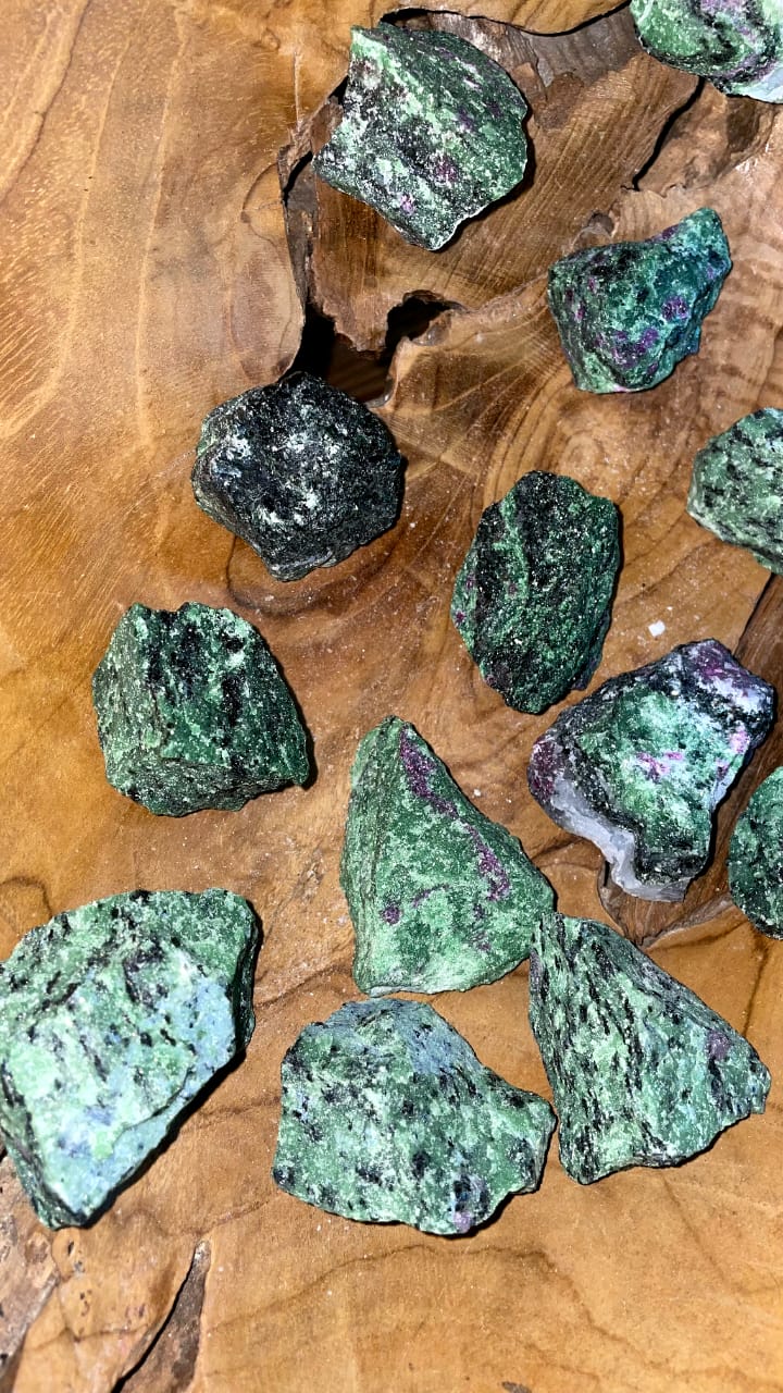 LARGE EPIDOTE STONES