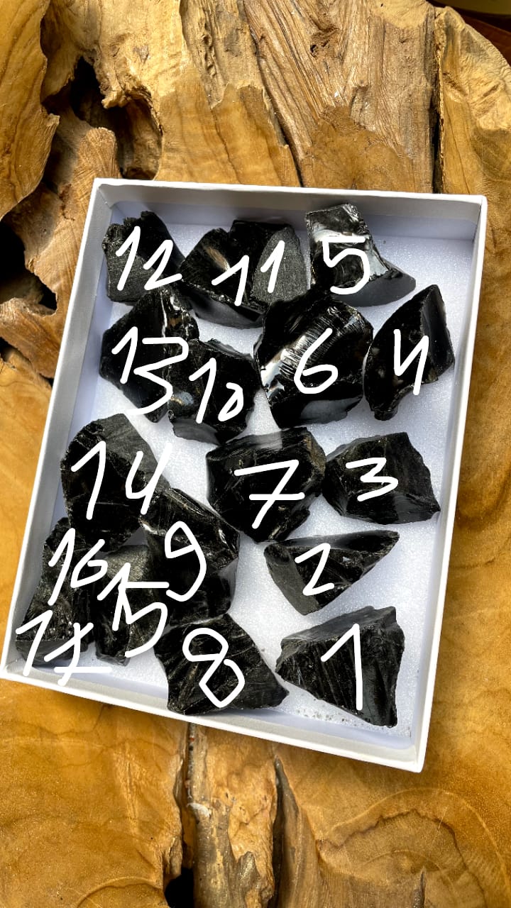 LARGE BLACK OBSIDIAN