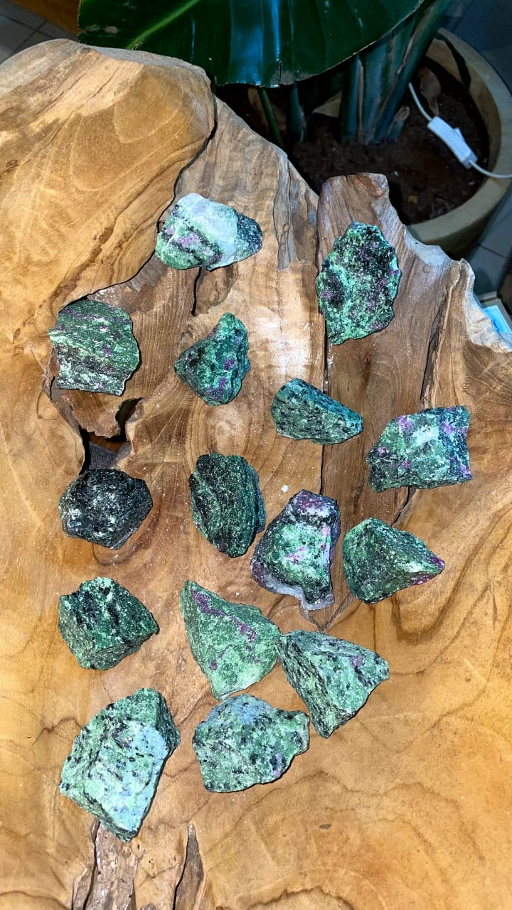 LARGE EPIDOTE STONES