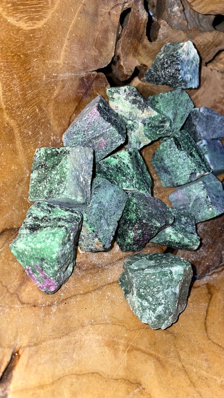 SMALL RUBY IN ZOISITE