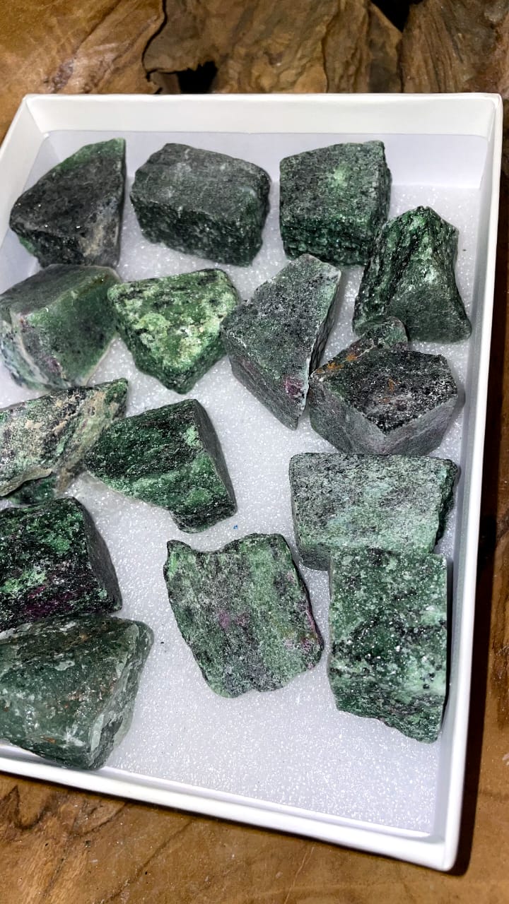 SMALL RUBY IN ZOISITE