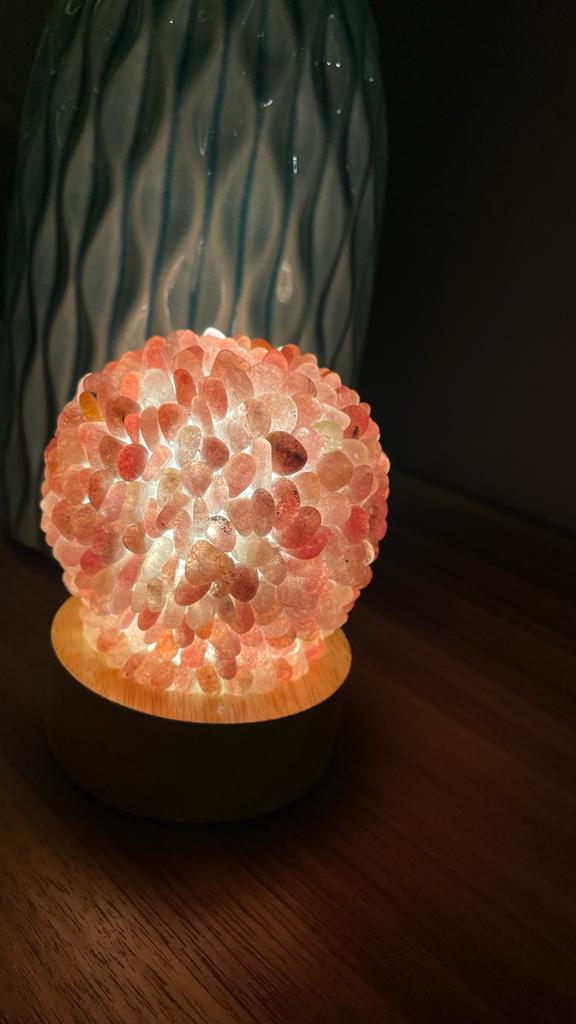 STRAWBERRY CRYSTAL LAMP