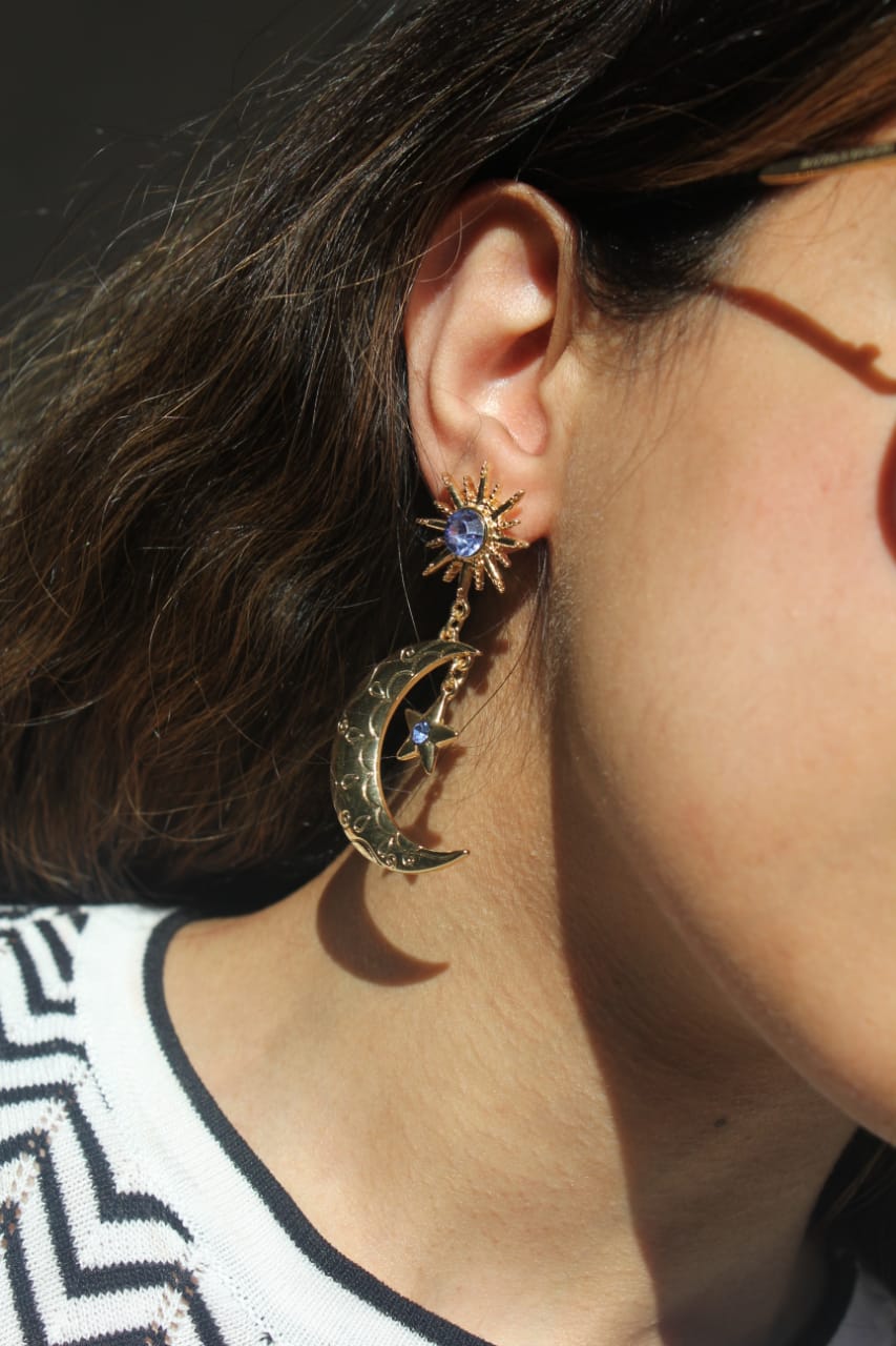 STARGAZER GOLD EARRINGS