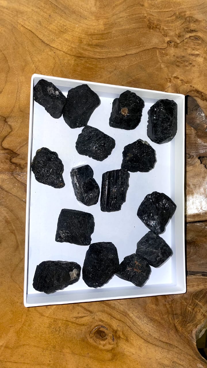 LARGE BLACK TOURMALINES