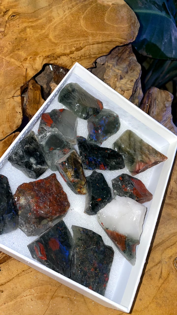 LARGE BLOOD STONES